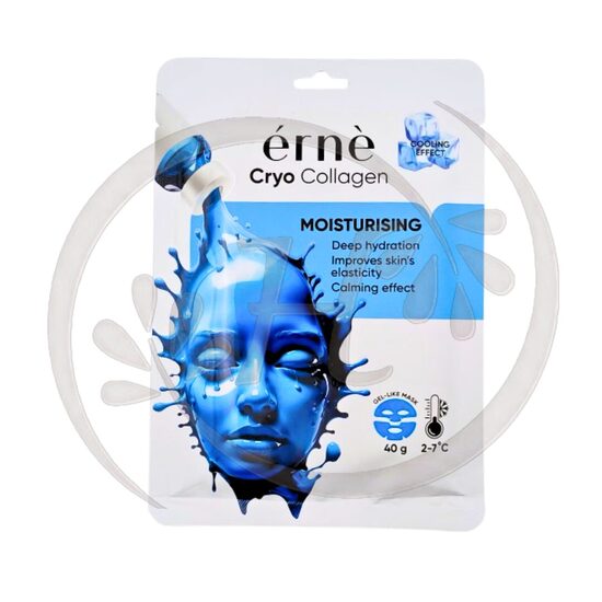 ERNE Cryo Collagen moisturizing face mask, 1 pc.